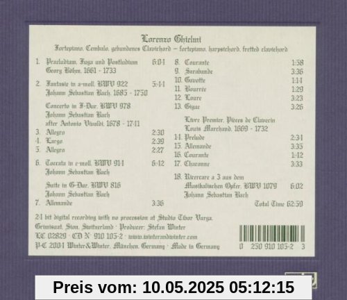 Forkel's Bach Forkel's Bach von Lorenzo Ghielmi