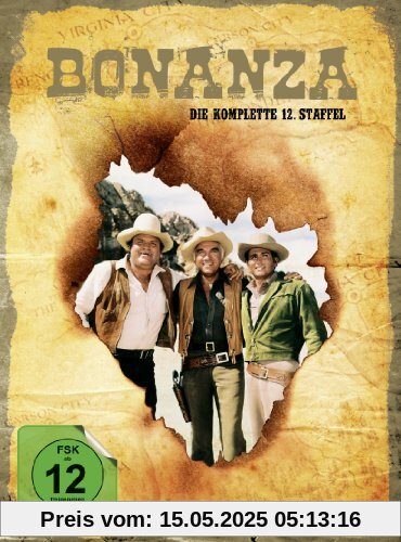 Bonanza - Die komplette 12. Staffel [7 DVDs] von Lorne Greene
