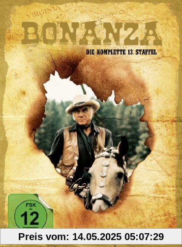 Bonanza - Die komplette 13. Staffel [7 DVDs] von Lorne Greene