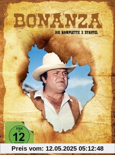 Bonanza - Die komplette 3. Staffel [8 DVDs] von Lorne Greene