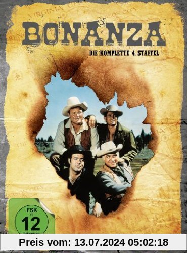 Bonanza - Die komplette 4. Staffel (8 DVD's) von Lorne Greene