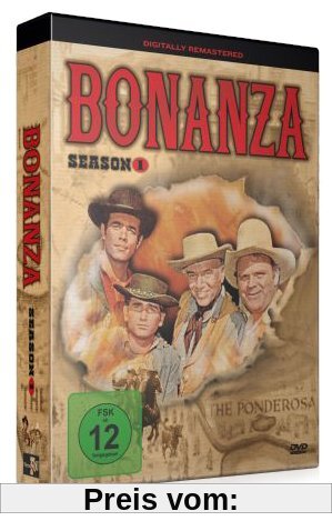 Bonanza - Season 1 (4 DVDs) von Lorne Greene