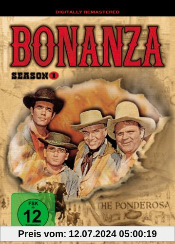 Bonanza - Season 1 (Neuauflage) (8 DVDs) von Lorne Greene
