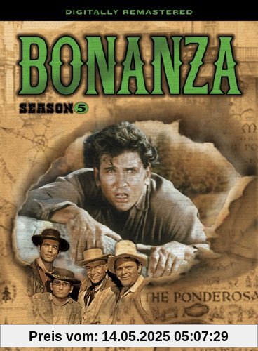 Bonanza - Season 5 (4 DVDs) von Lorne Greene