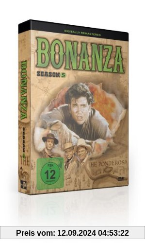 Bonanza - Season 5 (Neuauflage) (8 DVDs) von Lorne Greene