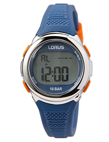 Lorus Unisex-Kinder Digital Quarz Uhr mit Silikon Armband R2391NX9 von Lorus