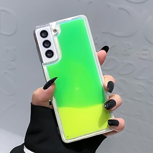 Losin Fluoreszierende Hülle, kompatibel mit Galaxy S25, Treibsand-Hülle, flüssig, leuchtet im Dunkeln, nachtleuchtend, flüssig, leuchtender Sand, modische Luxus-Hülle für Damen und Herren Losin Fluoreszierende Hülle, kompatibel mit Galaxy S25, Treibsand-Hülle, flüssig, leuchtet im Dunkeln, nachtleuchtend, flüssig, leuchtender Sand, modische Luxus-Hülle für Damen und Herren von Losin