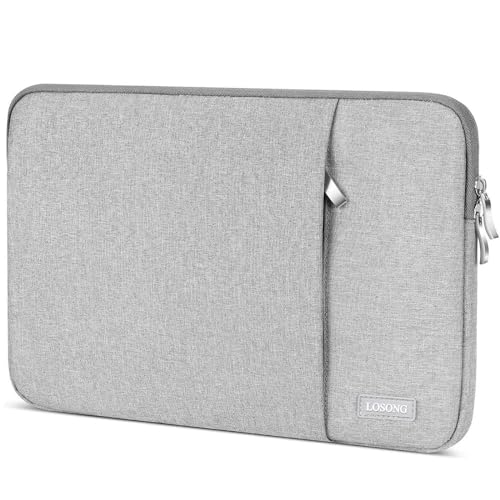Losong Tragbare Monitorhülle 47 cm (18,5 Zoll), Schutzhülle für die meisten 47 cm (18,5 Zoll) Monitore, wasserabweisend, tragbare Laptop-Display-Tasche mit Zubehörfach, Größe: 45 x 28,4 cm, Grau von Losong
