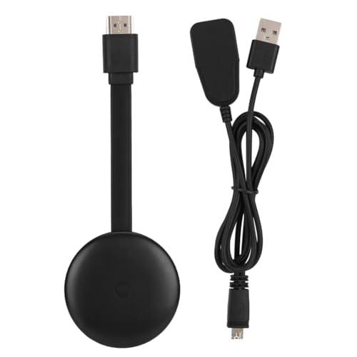 Losueeun Drahtloser Displayadapter, WiFi Screen Cast Mirroring Media Streaming Receiver für Telefon/PC/Tablet zum Display, TV-Projektor, Langlebig, Einfach zu Bedienen Losueeun Drahtloser Displayadapter, WiFi Screen Cast Mirroring Media Streaming Receiver für Telefon/PC/Tablet zum Display, TV-Projektor, Langlebig, Einfach zu Bedienen von Losueeun