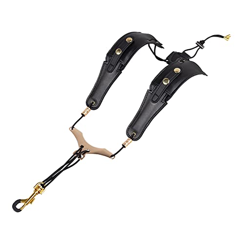 Losueeun Verstellbarer Saxophon-Doppelschultergurt Saxophon-Nackengurt-Gurt Saxophon Musikinstrumente Zubehör Losueeun Verstellbarer Saxophon-Doppelschultergurt Saxophon-Nackengurt-Gurt Saxophon Musikinstrumente Zubehör von Losueeun