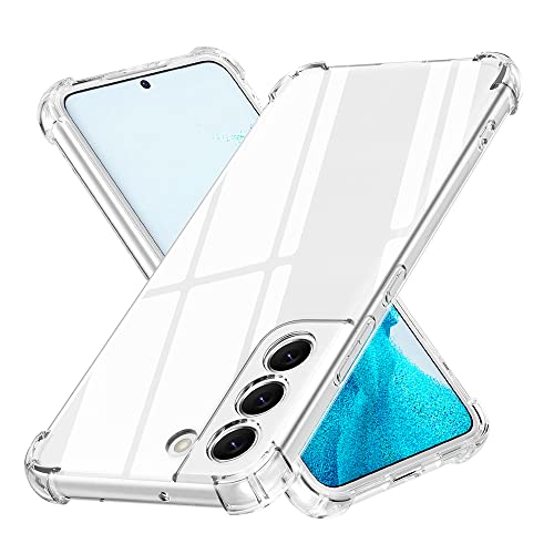 Losvick Hülle Kompatibel mit Galaxy S22 5G 2022, Handyhülle Galaxy S22 Dünne Weiche TPU Silikon Transparent Stoßfest Kratzfest Schutzhülle Kompatibel mit Galaxy S22 5G - 6,1 Zoll - Klar Losvick Hülle Kompatibel mit Galaxy S22 5G 2022, Handyhülle Galaxy S22 Dünne Weiche TPU Silikon Transparent Stoßfest Kratzfest Schutzhülle Kompatibel mit Galaxy S22 5G - 6,1 Zoll - Klar von Losvick