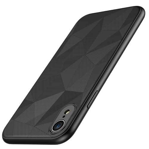 Losvick Schutzhülle für iPhone XR, stoßfest, Bumper mit verstärkten Ecken, weiches Silikon, TPU, kratzfest, ultradünn, Anti-Vergilbung, 6,1 Zoll, Schwarz Losvick Schutzhülle für iPhone XR, stoßfest, Bumper mit verstärkten Ecken, weiches Silikon, TPU, kratzfest, ultradünn, Anti-Vergilbung, 6,1 Zoll, Schwarz von Losvick
