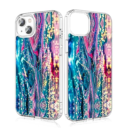Losvick für iPhone 13/ iPhone 14 Hülle, Muster in Marmor Schutzhülle Hartschale PC + Stoßfest TPU Bumper für iPhone 13/ iPhone 14, 6,1 Zoll - Muster in Marmor 02 Losvick für iPhone 13/ iPhone 14 Hülle, Muster in Marmor Schutzhülle Hartschale PC + Stoßfest TPU Bumper für iPhone 13/ iPhone 14, 6,1 Zoll - Muster in Marmor 02 von Losvick