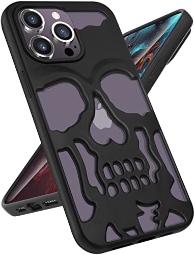 Lotadilo Schutzhülle für iPhone 11 Pro Max für Männer und Frauen, cooles Totenkopf-Skelett, lustig, Gothic, hohl, 11 Pro Max, Hüllen für Jungen und Mädchen, niedlich, ausgehöhlt, stoßfest, für 11 Lotadilo Schutzhülle für iPhone 11 Pro Max für Männer und Frauen, cooles Totenkopf-Skelett, lustig, Gothic, hohl, 11 Pro Max, Hüllen für Jungen und Mädchen, niedlich, ausgehöhlt, stoßfest, für 11 von Lotadilo