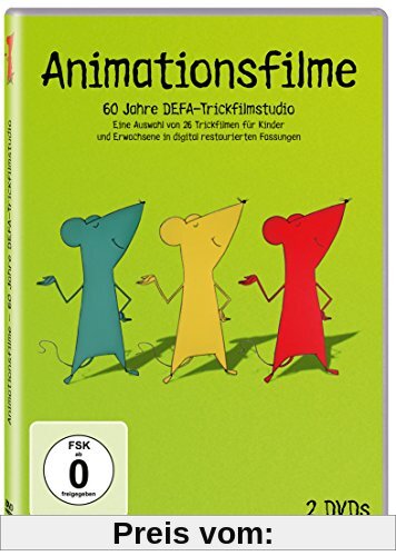 Animationsfilme - 60 Jahre DEFA-Trickfilmstudio [2 DVDs] von Lothar Barke