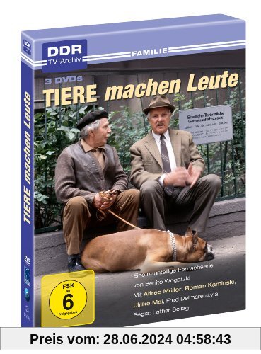 Tiere machen Leute - DDR TV-Archiv ( 3er Digipack ) [3 DVDs] von Lothar Bellag