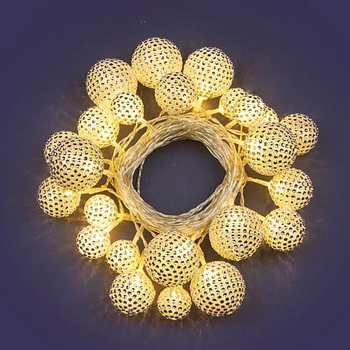 LED Kugellichterkette 24 LED warmweiß 35164 LED Kugellichterkette 24 LED warmweiß 35164 von Lotti