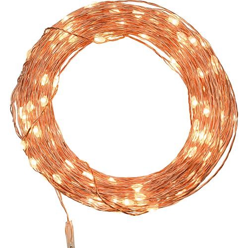 LED-Microlichterkette kupfer 200 ww LED 45378 LED-Microlichterkette kupfer 200 ww LED 45378 von Lotti