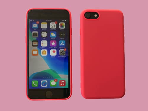 LotushausHome Silikon Handyhülle für Apple iPhone Modelle (iPhone 7/8/SE2020, rot) von LotushausHome
