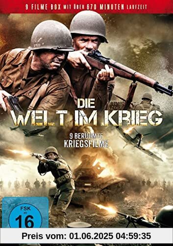 Die Welt im Krieg - 9 berühmte Kriegsfilme [3 DVDs] von Lou Antonio