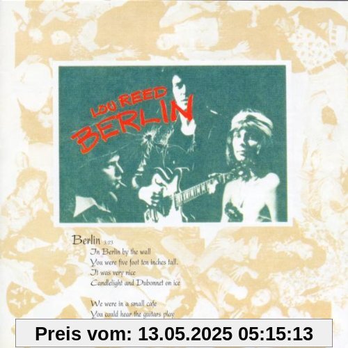 Berlin-Remastered Version von Lou Reed