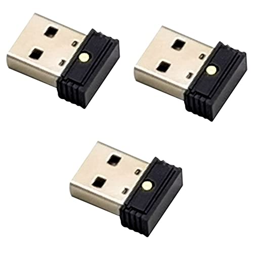 Loufy USB-Maus, Jiggler, nicht erkennbar, automatische Computermaus, Computerbewegung, Jiggler, KeepsWake, Mausbewegungssimulator, 3 Stück von Loufy