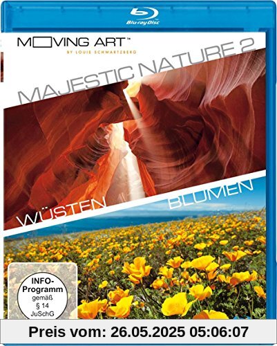 Majestic Nature 2 - Wüsten und Blumen [Blu-ray] von Louie Schwartzberg