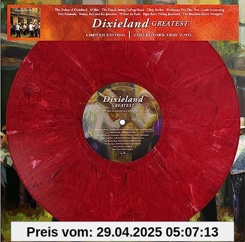 Dixieland Greatest - Limitiert - 180gr. marbled [ Limited Edition / marbled Vinyl / 180g Vinyl] [Vinyl LP] von Louis Armstrong With The Dukes of Dixieland