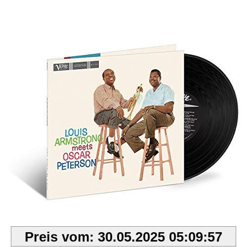 Armstrong Meets Peterson (Acoustic Sounds) [Vinyl LP] von Louis Armstrong
