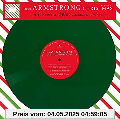 Louis Armstrong - Christmas with Friends - Limitiert - 180gr. grün [ Limited Edition / colored Vinyl / 180g Vinyl] [Vinyl LP] von Louis Armstrong