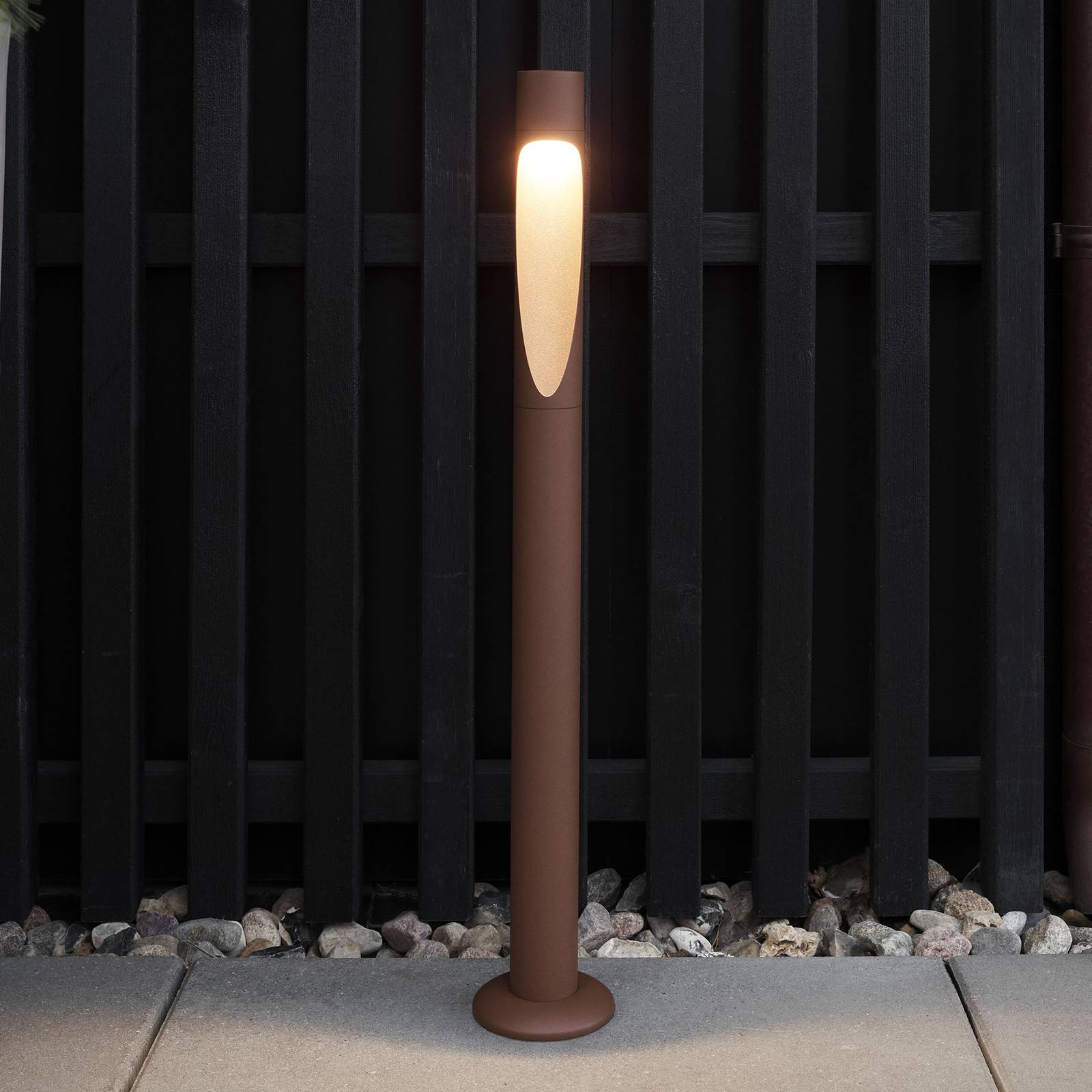 Louis Poulsen Wegeleuchte Flindt, 930, corten 70 cm Fuß 24 V Louis Poulsen Wegeleuchte Flindt, 930, corten 70 cm Fuß 24 V von Louis Poulsen