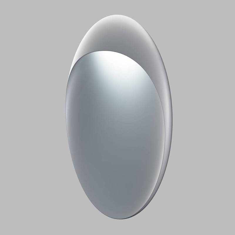 Louis Poulsen LED-Wandleuchte Flindt, alu, 3.000 K, Ø 20 cm von Louis Poulsen