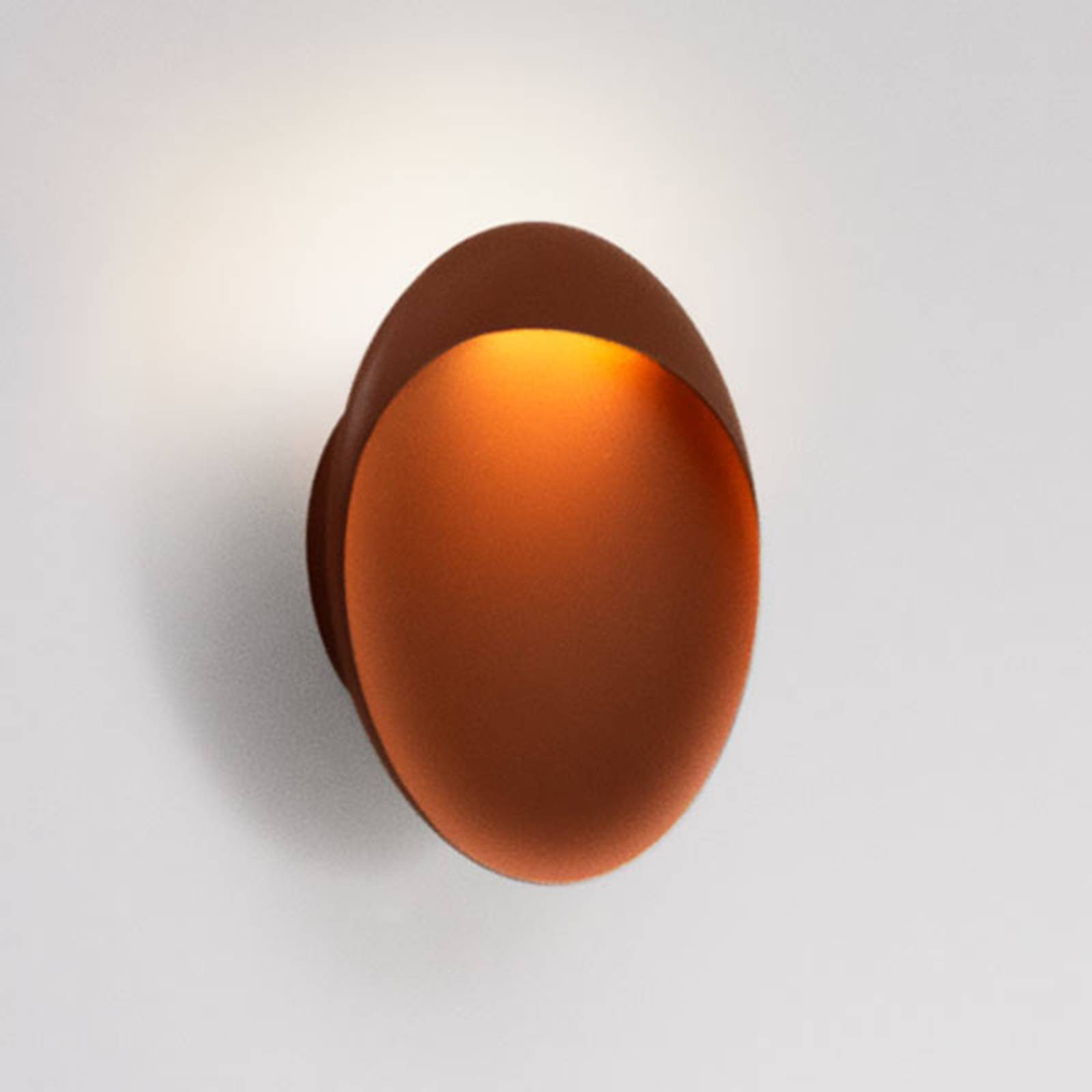 Louis Poulsen LED-Wandlampe Flindt, corten, 3.000 K, Ø 20 cm Louis Poulsen LED-Wandlampe Flindt, corten, 3.000 K, Ø 20 cm von Louis Poulsen