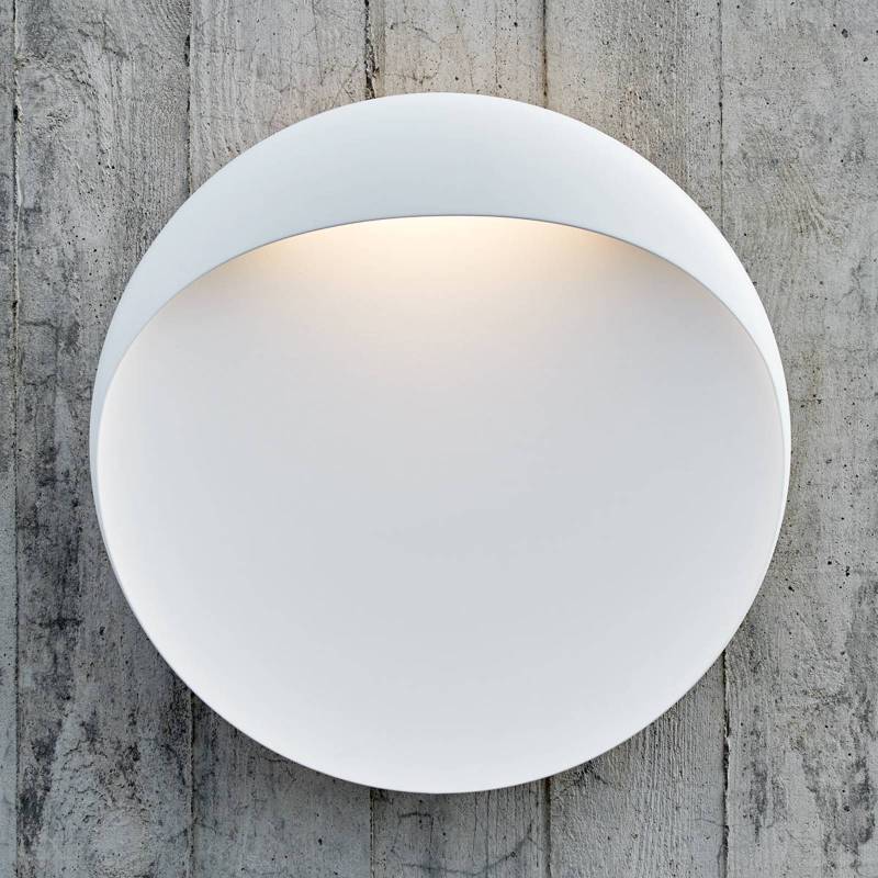 Louis Poulsen LED-Wandleuchte Flindt, weiß, 2.700 K, Ø 20 cm von Louis Poulsen