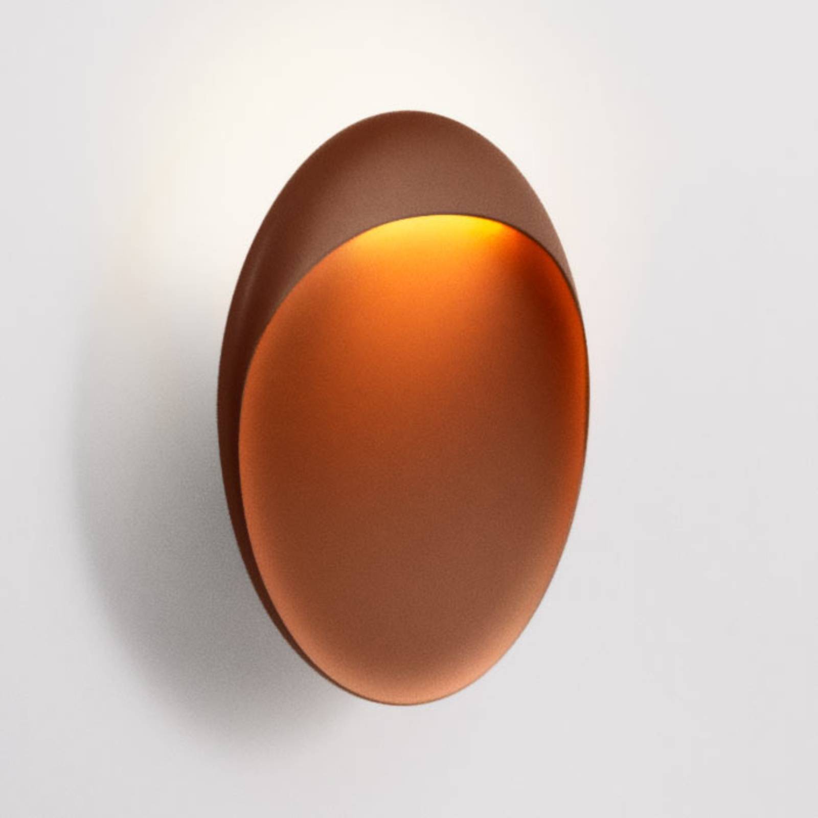 Louis Poulsen LED-Wandlampe Flindt, corten, 3.000 K, Ø 30 cm Louis Poulsen LED-Wandlampe Flindt, corten, 3.000 K, Ø 30 cm von Louis Poulsen