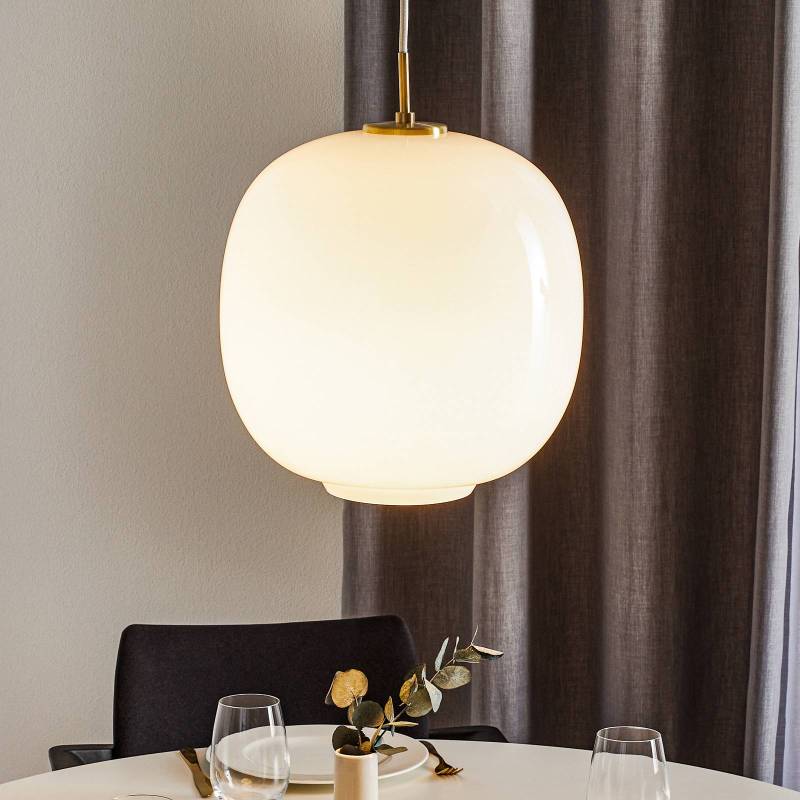 Louis Poulsen Hängeleuchte VL45 Radiohus, Ø 37 cm, weiß Glas von Louis Poulsen
