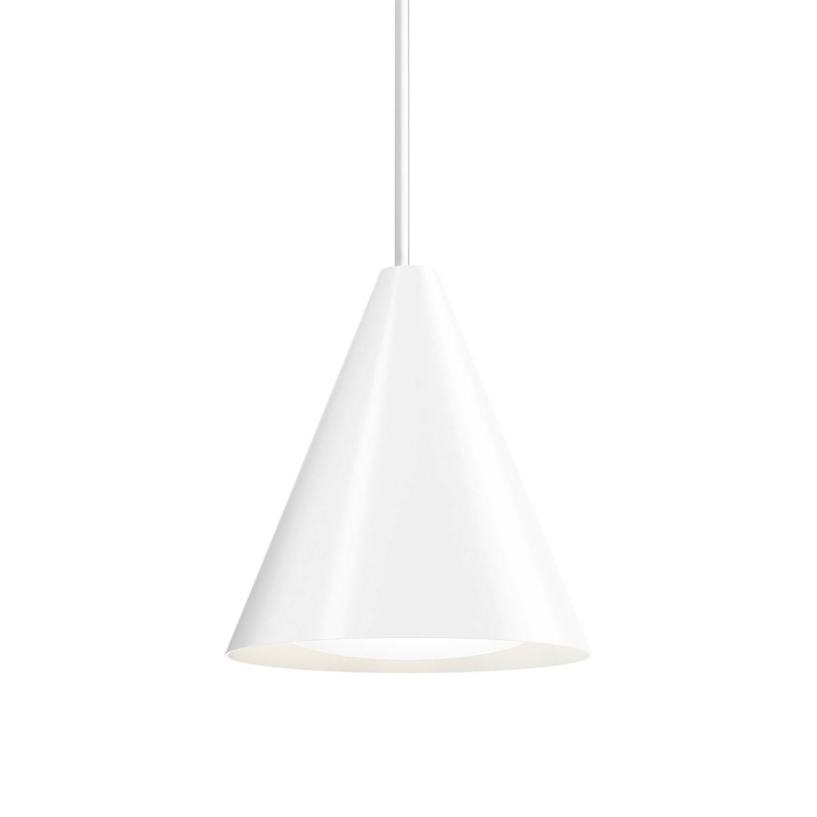 Louis Poulsen Keglen LED-Hängelampe 25cm weiß von Louis Poulsen