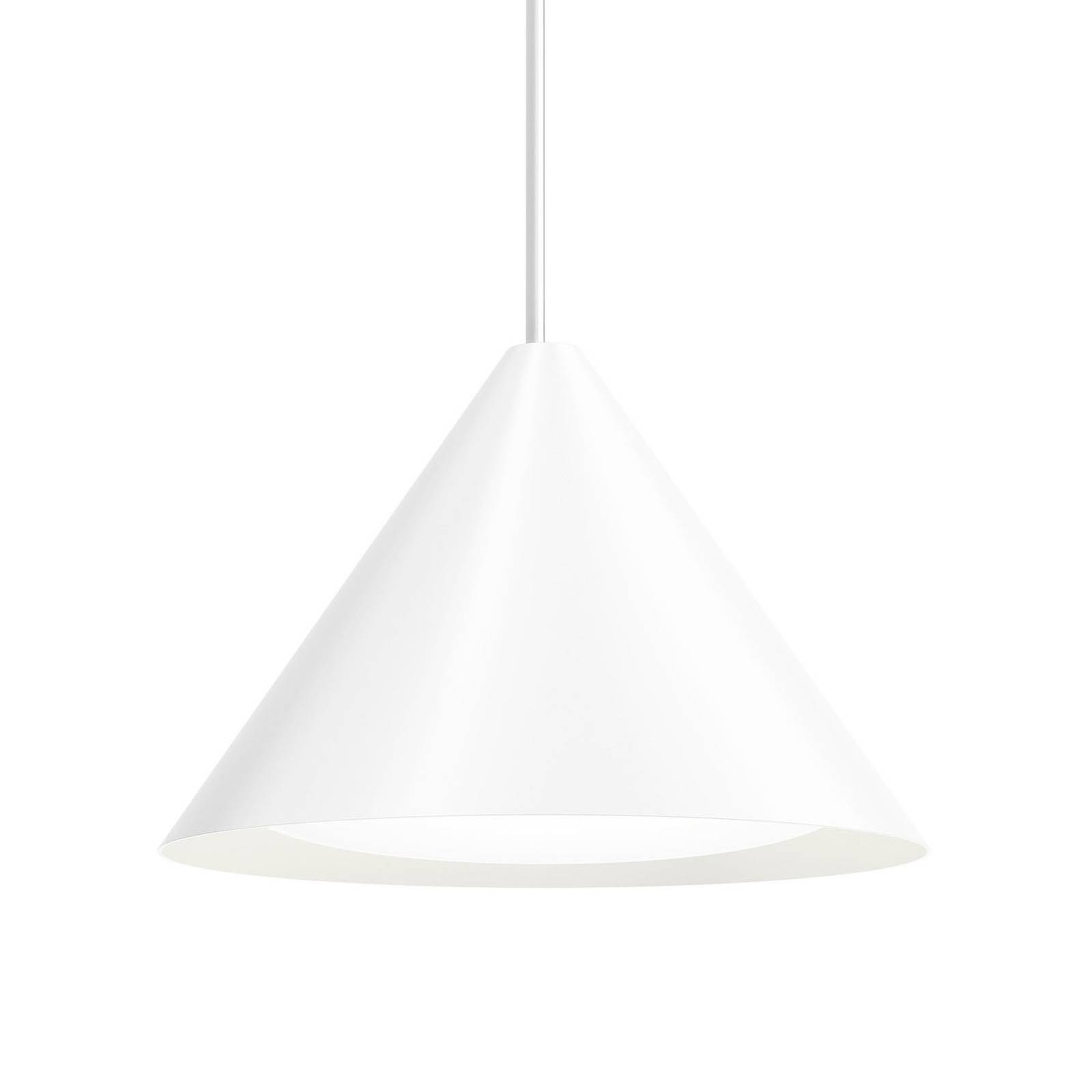 Louis Poulsen Keglen LED-Hängelampe 40cm weiß von Louis Poulsen