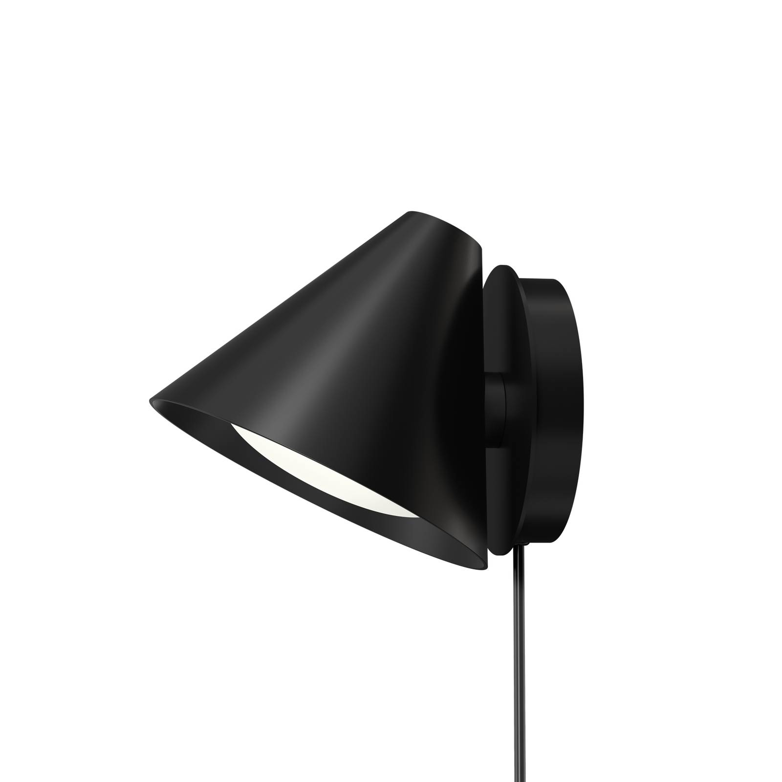 Louis Poulsen Keglen Wandlampe 3.000 K schwarz von Louis Poulsen