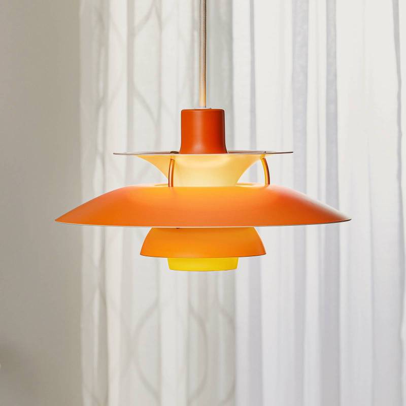 Louis Poulsen PH 5 Mini - Hängeleuchte, orange von Louis Poulsen
