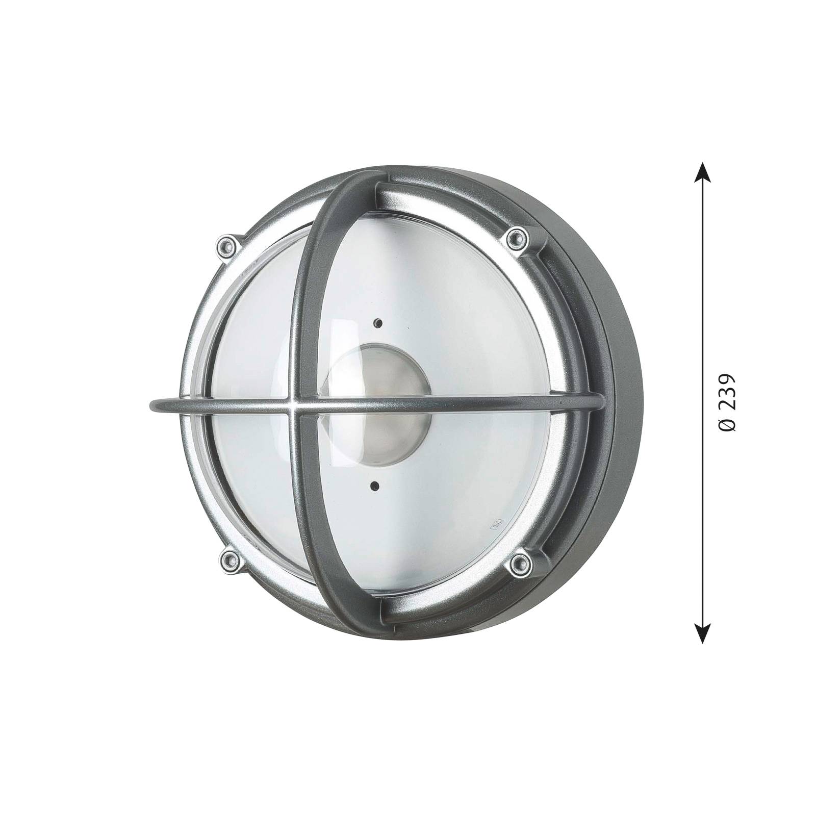 Louis Poulsen Skot LED-Wandleuchte 3.000K alu/klar Louis Poulsen Skot LED-Wandleuchte 3.000K alu/klar von Louis Poulsen