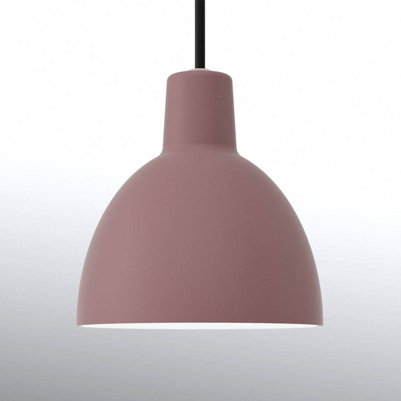 Louis Poulsen Toldbod 120, Pendellampe dunkelrosé von Louis Poulsen