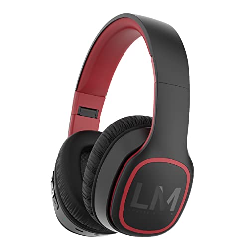 Kabellose Kopfhörer Over-Ear, Louise&Mann Bluetooth Kopfhörer Over Ear, Faltbar kabelgebundenes & kabelloses Headset mit Mikrofon, enorme Spielzeit, weiche Ohrpolster & Tragetasche für Handy, PC, TV Kabellose Kopfhörer Over-Ear, Louise&Mann Bluetooth Kopfhörer Over Ear, Faltbar kabelgebundenes & kabelloses Headset mit Mikrofon, enorme Spielzeit, weiche Ohrpolster & Tragetasche für Handy, PC, TV von Louise & Mann