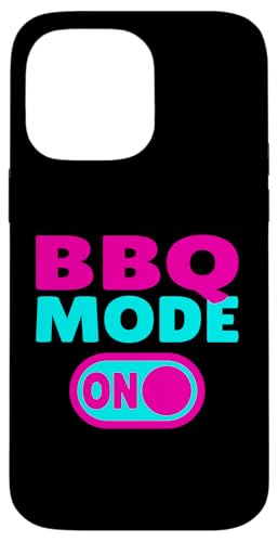 BBQ Mode ON - Grill Hülle für iPhone 14 Pro Max von Louisiana Orleans Cajun Creole retro apparel
