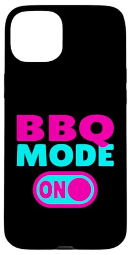 BBQ Mode ON - Grill Hülle für iPhone 15 Plus von Louisiana Orleans Cajun Creole retro apparel