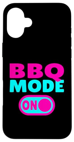 BBQ Mode ON - Grill Hülle für iPhone 16 Plus BBQ Mode ON - Grill Hülle für iPhone 16 Plus von Louisiana Orleans Cajun Creole retro apparel