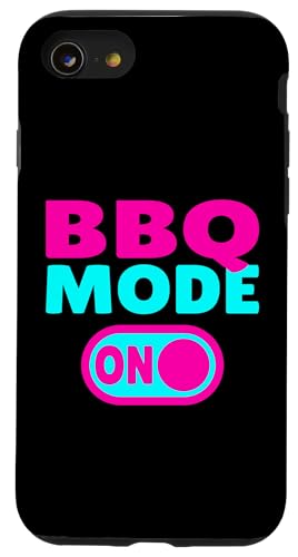 BBQ Mode ON - Grill Hülle für iPhone SE (2020) / 7 / 8 von Louisiana Orleans Cajun Creole retro apparel