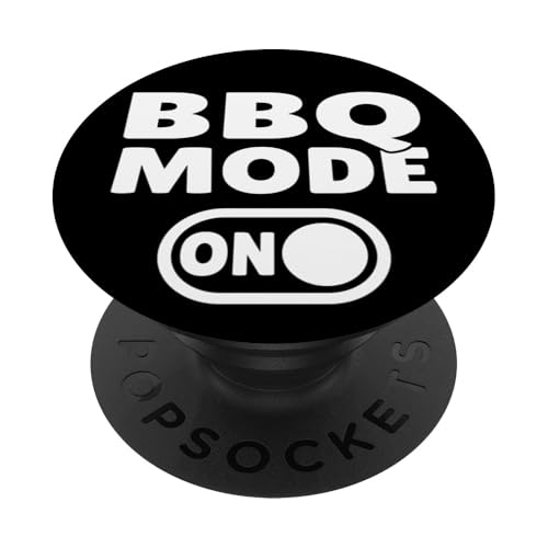 BBQ Mode ON - Grill PopSockets Klebender PopGrip BBQ Mode ON - Grill PopSockets Klebender PopGrip von Louisiana Orleans Cajun Creole retro apparel