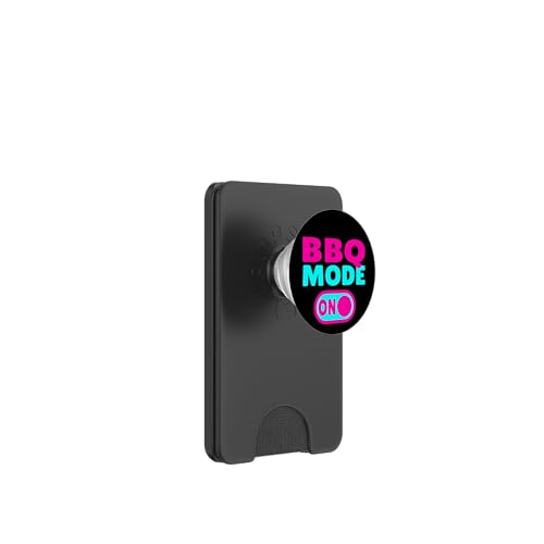 BBQ Mode ON - Grill PopSockets PopWallet für MagSafe von Louisiana Orleans Cajun Creole retro apparel