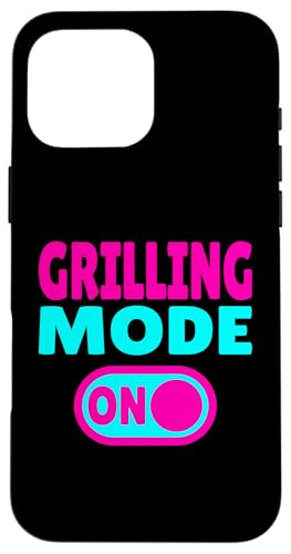 Grilling Mode ON – BBQ Hülle für iPhone 16 Pro Max Grilling Mode ON – BBQ Hülle für iPhone 16 Pro Max von Louisiana Orleans Cajun Creole retro apparel